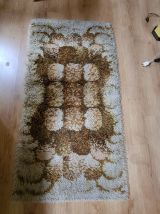 tapis vintage desso  tipique  style pop, hippy, 1970    , 13