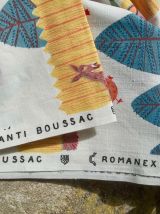 Un grand coupon de tissu Romanex Boussac neuf