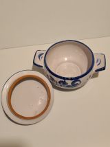 Bonbonnière en faïence d'art d'Angoulême Le Renoleau