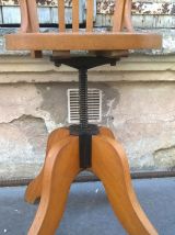 Chaise tournante estampillé baumann