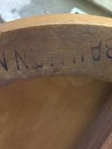 Chaise tournante estampillé baumann