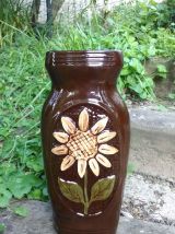 Grand vase en céramique - Années 60 