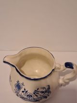 Pot à lait Faïence de Sarreguemines décor Lancaster