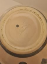 Cafetière en céramique de Longchamp décor floral