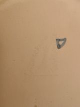 Poêlon en céramique de Longchamp décor floral