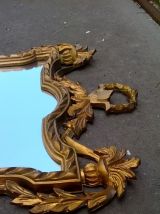  Miroir baroque résine année 70