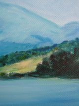 Tableau peinture à l'huile (années 90) 