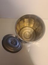 Pot à sucre en cuivre chromé marque déposé