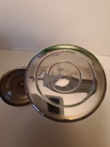 Pot à café en cuivre chromé marque déposé