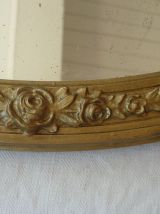 Miroir ovale annees 1920