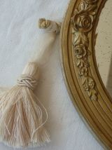 Miroir ovale annees 1920