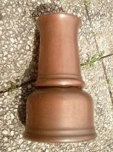 pot , vase en  cuivre , vintage