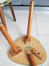 Duo de porte plante,tripode, guéridon vintage