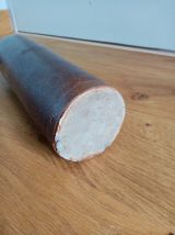 Bouteille haute avec anse en grès émaillé marron Amsterdam