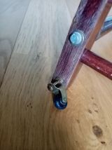 Valet de chambre en bois à double portant pour vêtements