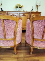 Paire de fauteuils Bergère