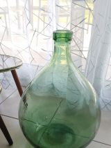 Dame Jeanne, bonbonne ancienne verte