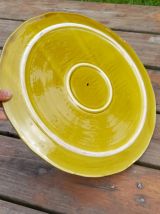 Plateau à tarte/gâteau céramique vernissé.  Poët Laval. 