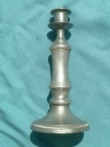 Bougeoir  en  étain ,dufaucon ,Franpin ,vintage