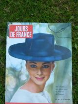 5 anciennes revues Jours de France 1960