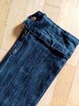 Salopette femme S en jeans bleu foncé