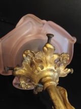 appliques murales fleurs art déco