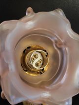 appliques murales fleurs art déco