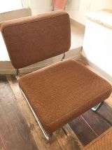 Paire de chauffeuses 70s