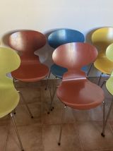Chaises Fourmi par Arne Jacobsen pour Fritz Hantsen 2003