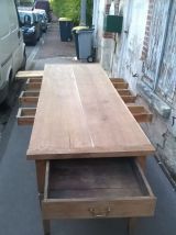 grande table de ferme époque xix eme.