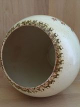 Vase Vintage en Faïence de Roanne, Coomans