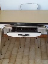 Buffet formica vintage + sa table + ses 6 chaises