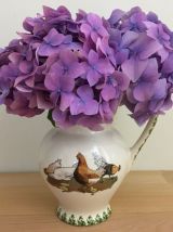 Vase/Pichet Vintage en Faïence de Roanne