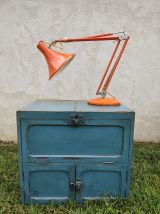 Meuble de rangements bleu anthracite