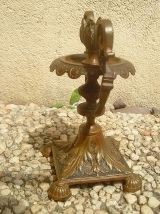 bougeoir  4 pieds , vintage