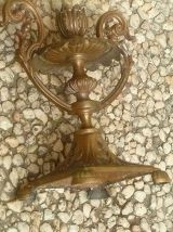 bougeoir  4 pieds , vintage