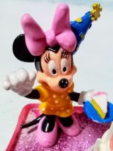 Bougeoir d'anniversaire Minnie Mouse, bougie chiffre