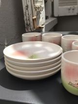 service de table Village faience de Pornic