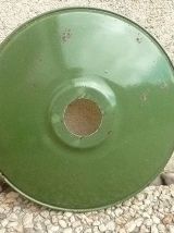 suspension en tole emaillée, vintage