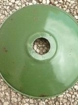 suspension en tole emaillée, vintage