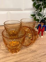 Set de 4 verres vintage
