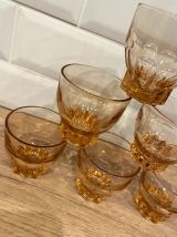 Set de 6 verres vintage