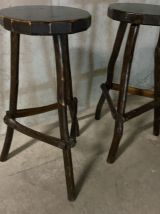 Tabourets de bar rustiques