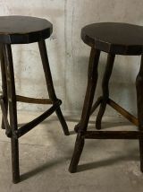 Tabourets de bar rustiques