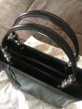 Sac Christian Dior Malice Cabas Cuir Noir Grand Modèle