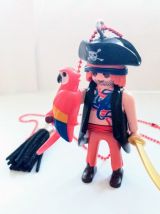 Collier Playmobil pirate, prénom personnalisable