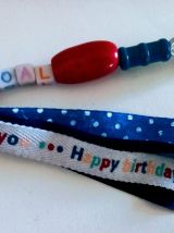 Porte clé Playmobil football français, bijou de sac