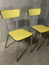 Chaises en formica années 60