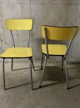 Chaises en formica années 60