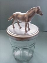 Bocaux animaux argentés, rangement et décoration